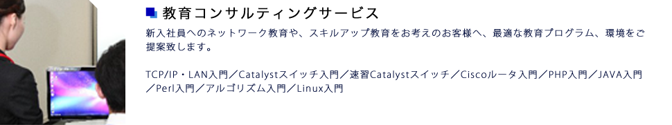 教育コンサルティングサービス